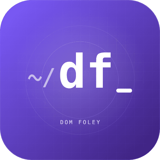 dom foley — ~/df logo